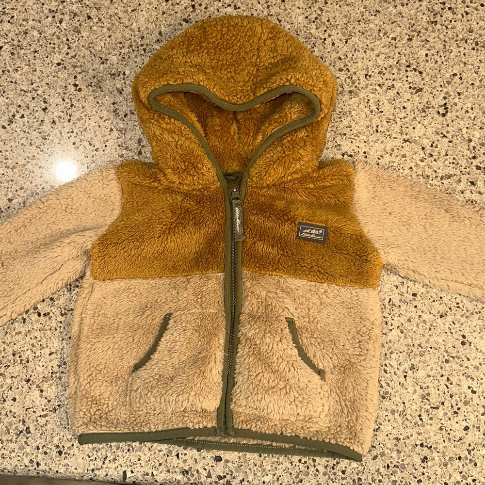 Eddie Bauer Toddler Sherpa Hoodie Jacket - 18 months
